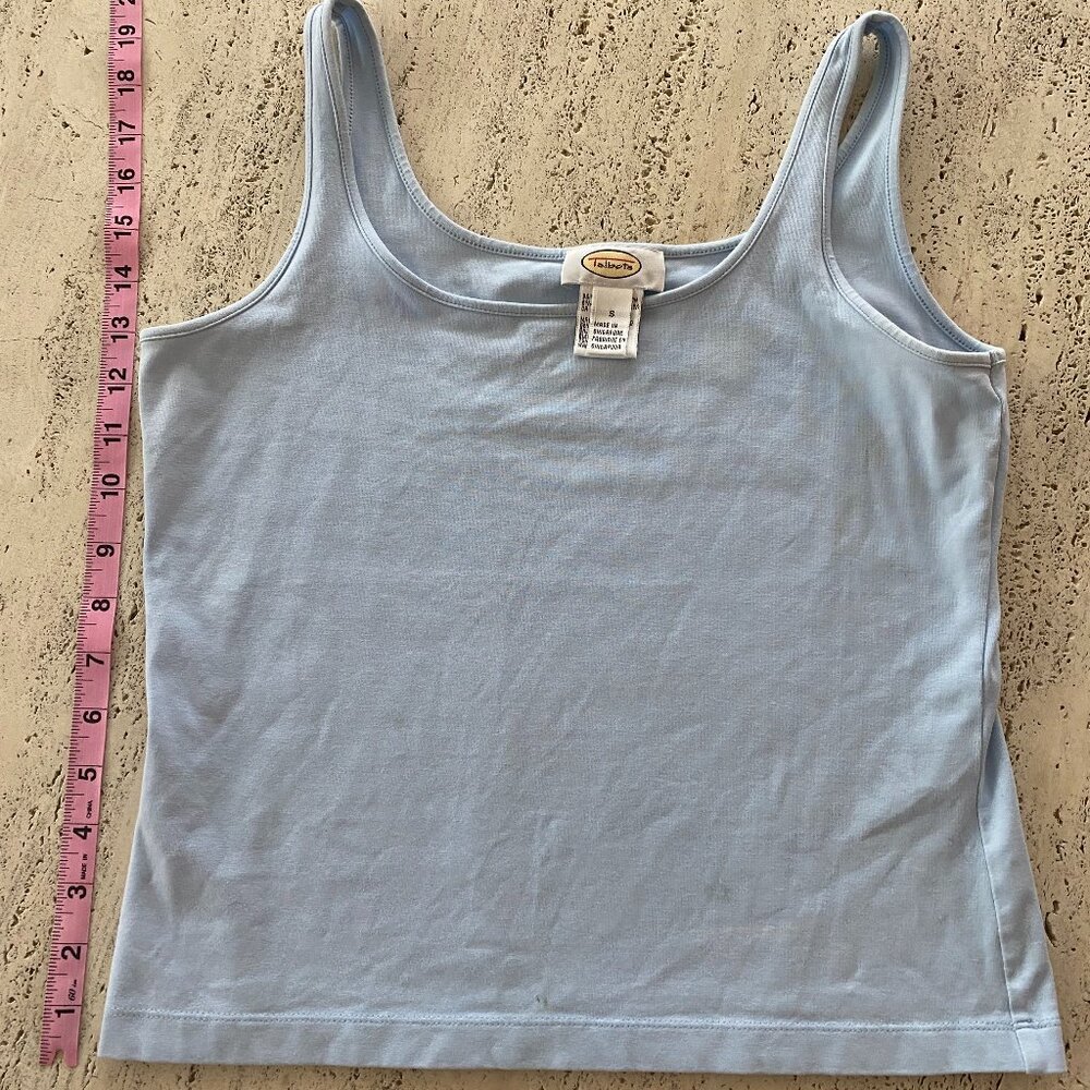 Talbots Sky Blue Sleeveless Top